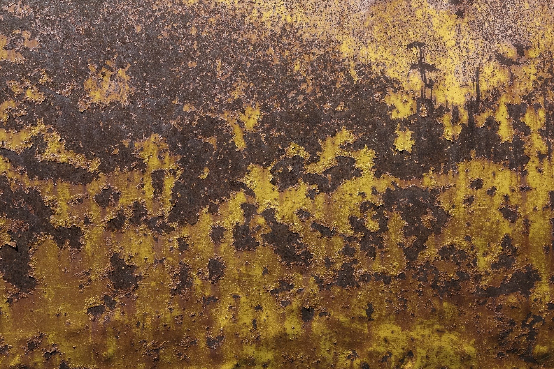 Blue fields meet the rust, jagged veins bleed through the skin, grit marks the shoreline