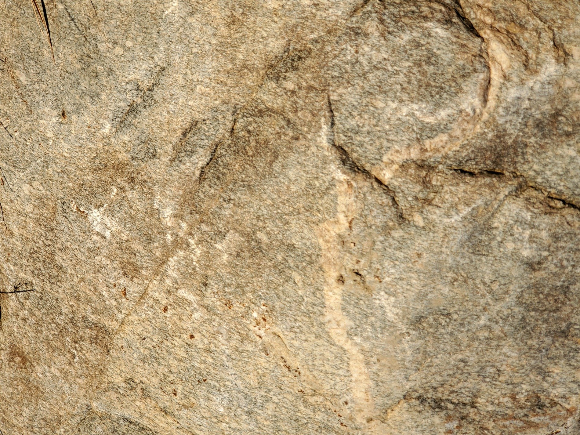 Red spots meet the blue, jagged mineral traces, grit holds the finish