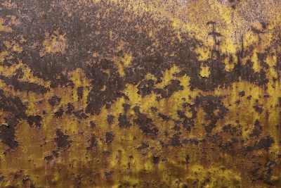 Blue fields meet the rust, jagged veins bleed through the skin, grit marks the shoreline