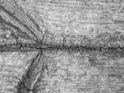 Jagged lines divide the grey, vertical grains hold the heart, time carves the finish