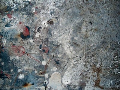 Vintage rose pattern, faded pink flowers on cream paper, time wears the finish