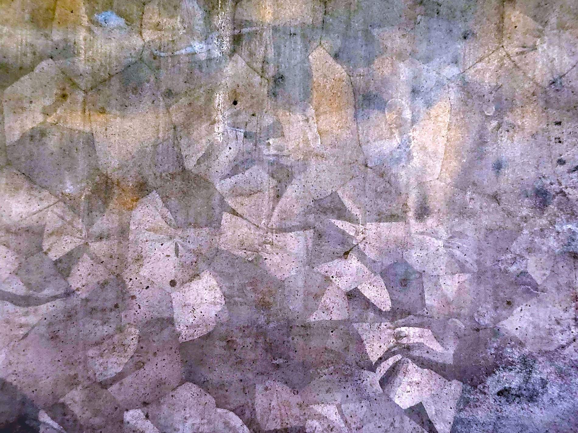 Crystalline paths meet light, silver patterns hold the surface, metal marks the heavy