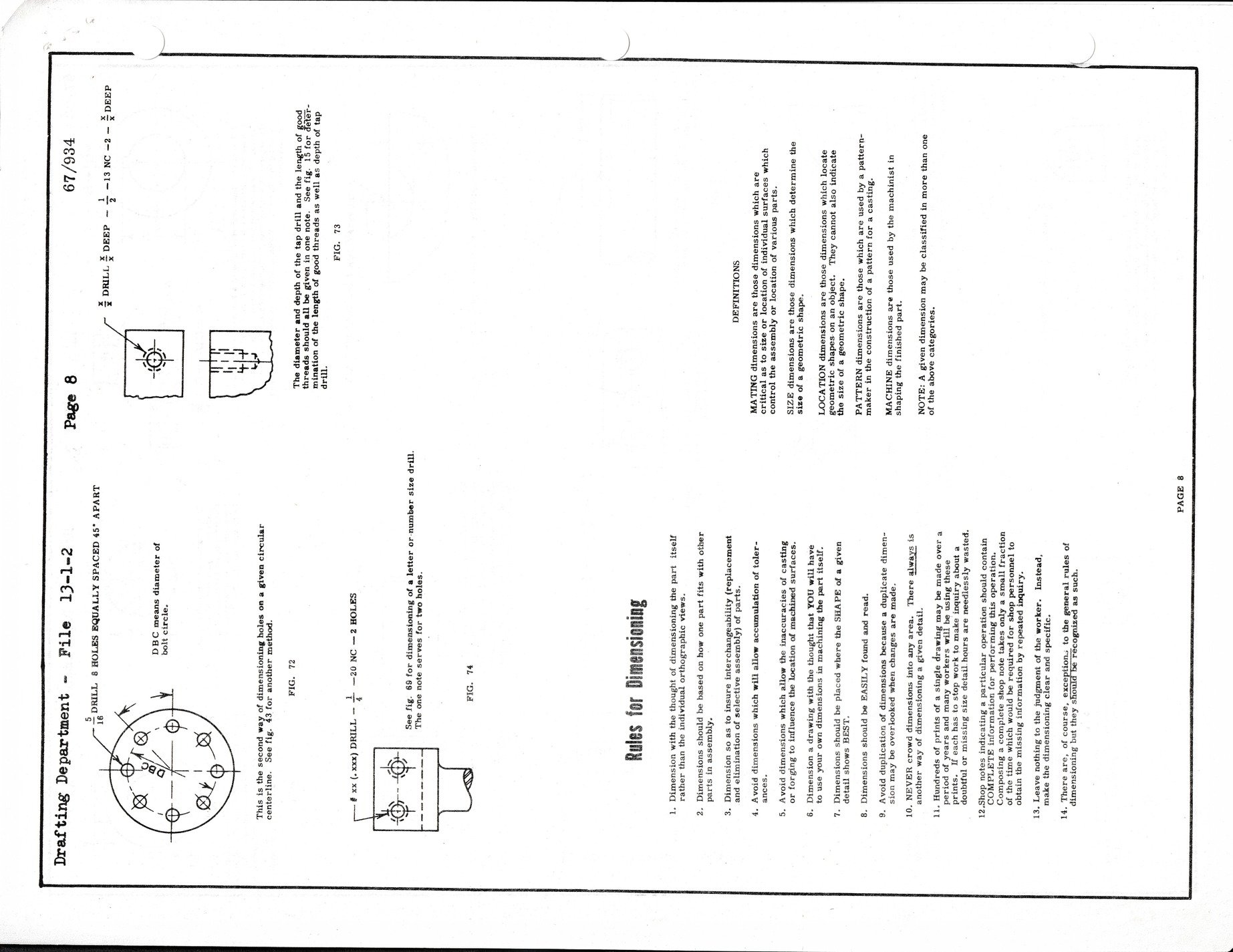 Drafting rules defined, technical circles and lines, ink upon the page