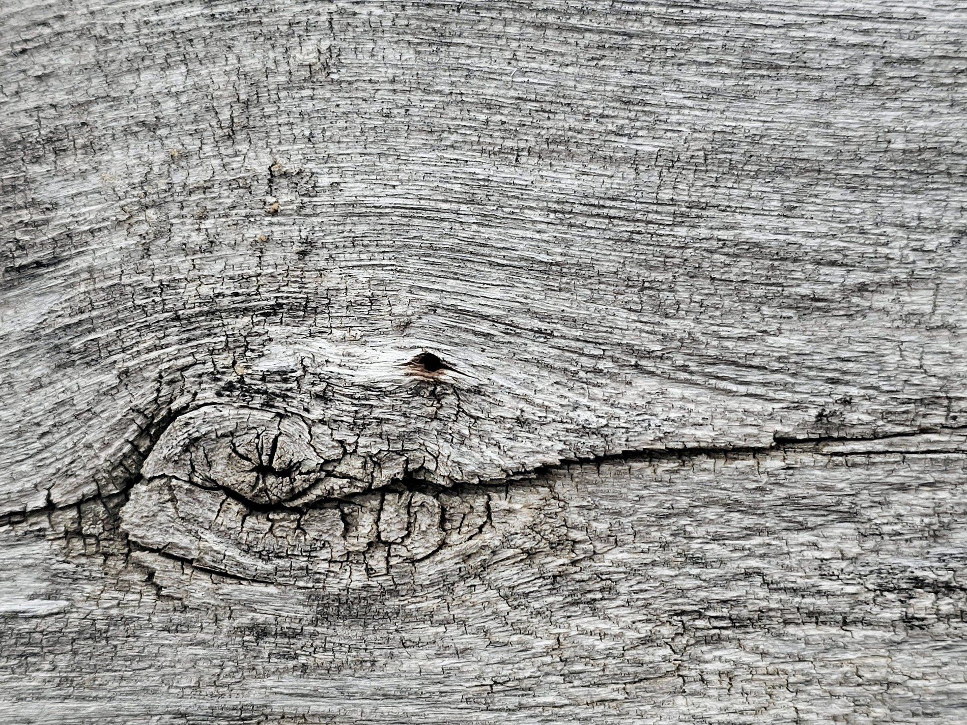 Grey patterns flow deep, vertical grain holds the heavy field, light marks the finish