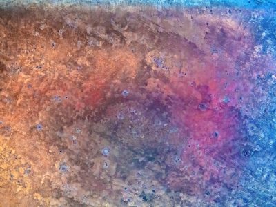 Copper burns the steel, cobalt shadows start to creep, metal shows its soul