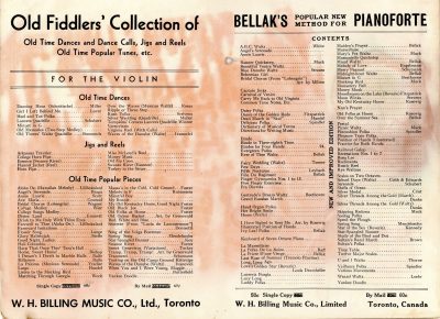 Fiddle tunes for strings, piano methods guide the hands, aging paper glows