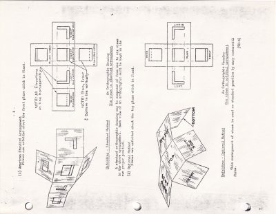 Paper holds the planes, sketches unfold into space, lines define the form