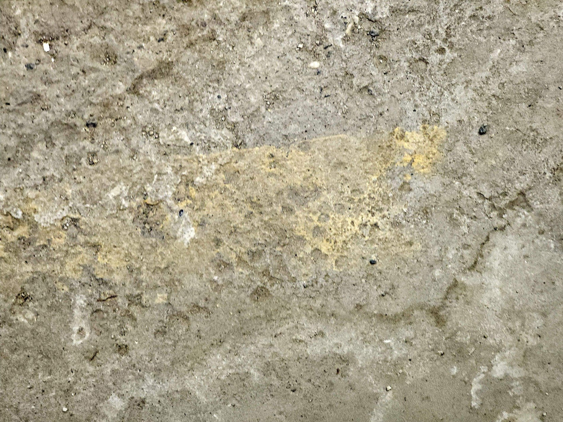 Gray grit holds the floor, golden stain marks the cold stone, dust settles in cracks